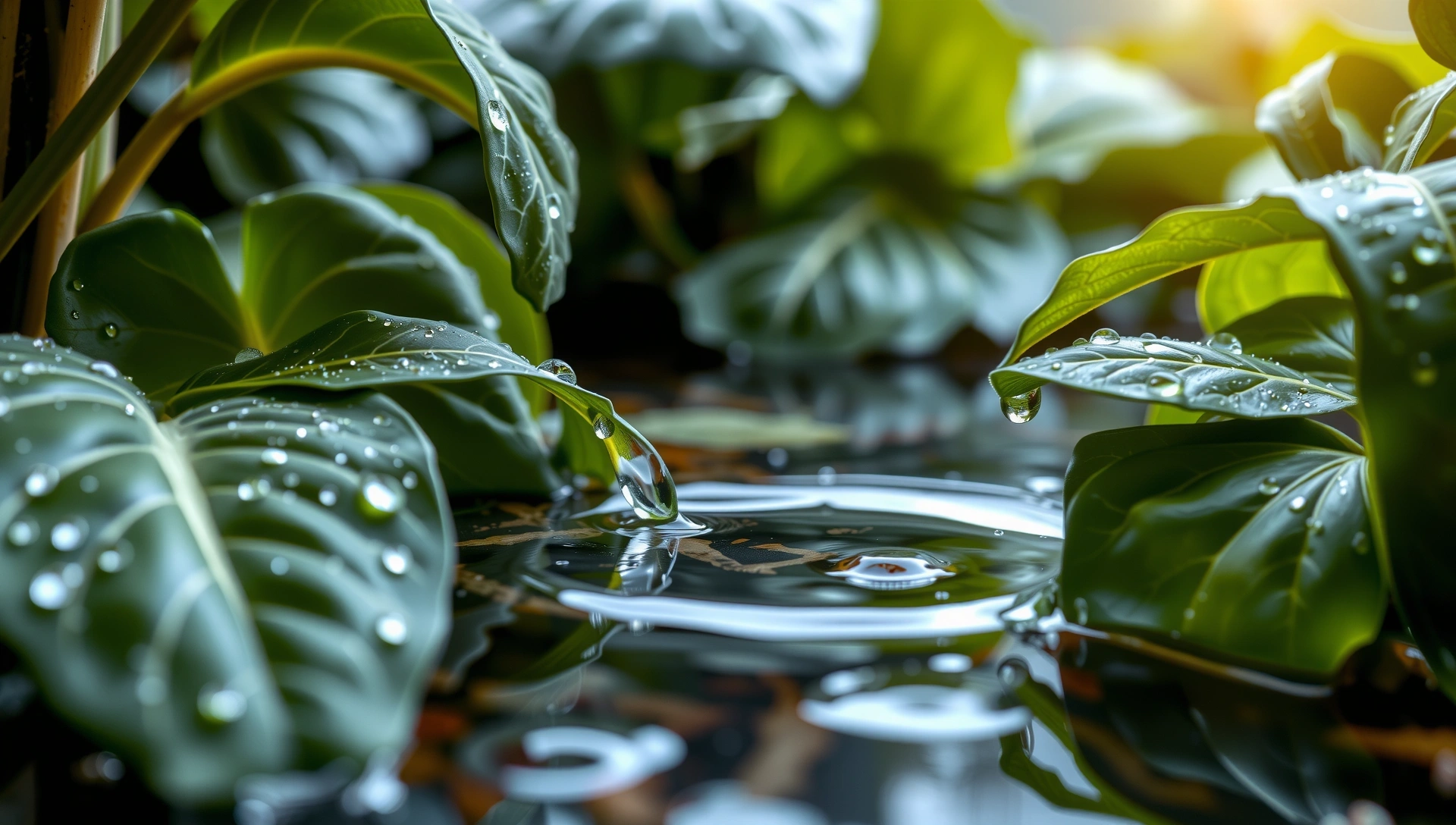 Serene natural ingredients symbolizing purity and premium quality