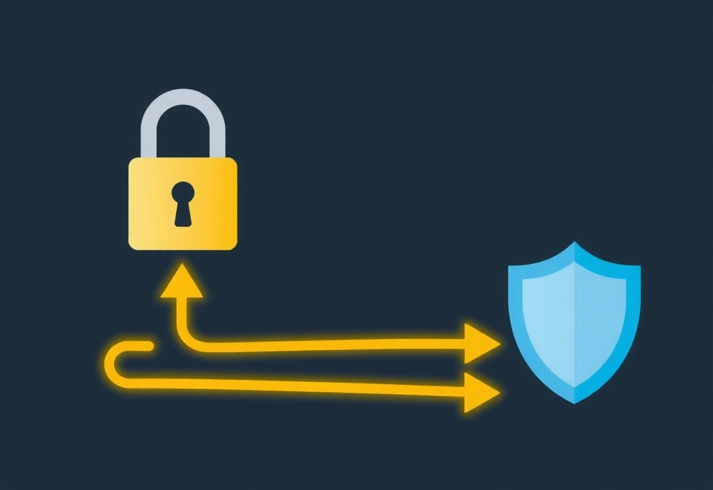 Secure data processing illustration